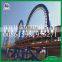 excting attraction 4 loops roller coaster for sale