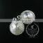 14mm setting size vintage alloy silver plated DIY pendant charm bezels tray 1411124