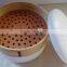 healthy and reusable Bamboo Steamer With China bottom in 28cm size