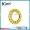 eco-friendly customized logo gold metal eyelets for clothing