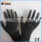 BSSAFETY softtextile nitrile coated gloves/pvc glove/disposable safety glove for good working