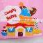 Cartoon character printed plastic PVC kids raincoats