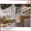 Bakery shop design MDF structure bakery shop furniture