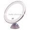 led light magnifying cosmetic mirror/led light makeup mirror/compact mirror for men