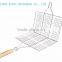Roasting meet BBQ basket mesh for outdoor camping
