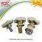 brass stainless steel nylon shower door rollers wheels with bearing