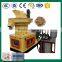 Wood pellet mill for wood