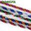 Handcraft christmas tinsel chenille stem for decorative