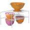 Kitchen Pantry Cabinet Countertop Double Storage Shelf