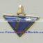 Colorfull Top Quality STERLING SILVER PENDANTS LAPIS LAZULI JEWELRY