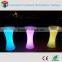 Illuminated Led Furniture/party/event Decorative Roman Pillars Led Cocktail Table