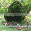 Whloesale Artificial topiary grass animals sculpture