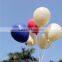 Colorful artificial advertisement ballon display props hard plastic balloon