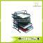 Large 5 Tiers Metal Mesh Desk Organizer Document Tray