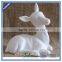 Christmas deer decor ceramic deer statue adornments