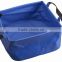 New camp outdoor sink round foldable bucket 98015 water barrel