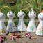 customized decoration promotional ceramic indoor wind chime for crafts