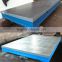 High Flatness Accuracy Various Inspections Cast Iron T Slot Bed Plate