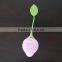 FDA and LFGB approved food grade dish-washer silicone tea infuser , custom cheap silicone tea infuser wholesale