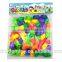 new arrival plastic building tube toy for kids