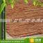 Natural graden single face tree top-level bark screening fence