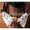 Dubai islamic clothing 2017 Chocolate Brown Pop up buttons lace detailing open front Nida Dubai Abaya