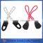 2016 fashion soft PVC/rubber/silicone custom puller competitive price zipper slider zip puller job lot