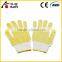 CE standard working gloves,safety pvc dotted cotton gloves