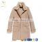 Korea Style Woolen Winter Coat,Women Winter Long Coat With fur Collar