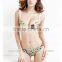new fashion big cup sexy lady cotton gather sexy cotton padded print bra