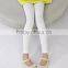 New fashion blank candy color cotton kids girl leggings
