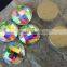 crystal AB round shiny glass flat back rhinestone crystal stone