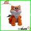 Wholesale Krazy Kats Orange Black Grey Plush Electrical Cat