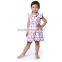 wholesale Arrow Pattern Kids Cotton Dress Summer dress