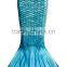 Toddlers' Shinny Mermaid Tail skirt Mermaid costume