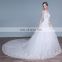 HS1625 2017 Bling Wedding Dress China Long Train Sequined Bridal Ball Gown