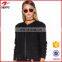 2016 New designs Fashion High-end black sweater for lady