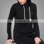 High Quality Muslim Sportwear Design Islamic Sport Dress Black Hoodie With Hood Women Sport Sweater Dress