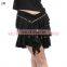 Practice Short latin dance waist skirt for women L-7037#