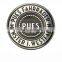 Custom Aluminum Embossed Bottle Label Wine Bottle Metal Label