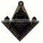cheap free design gold plated masonic lapel pins/free mason items