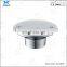 High-end Anti-ordor Round Brass Tile Insert Floor Drain for Bathroom