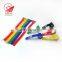 100% nylon polyester releasable T-shape hook and loop computer cable tie size