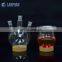 borosilicate glass round bottom 3 necks flask