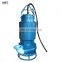submersible river dredging sand pump with motor
