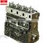 Hot sale! 4BG1 diesel engine long block auto engine block for ISUZU