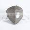 Non woven folding protective nose folded dust mask with valve