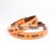 Noble leather pet dog collar