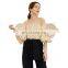 Shirt Top Casual Women Clothing Sexy Summer Blouse Lace