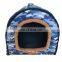 New design camouflage indoor pet house bed pet tent bed with sleeping blanket mat